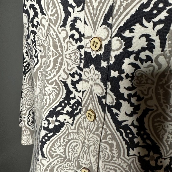 J McLaughlin Catalina Cloth Button Down Top Size XS - Picture 4 of 8